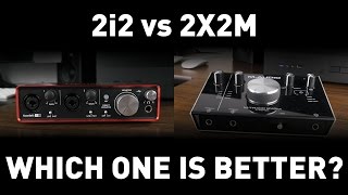 Focusrite Scarlett 2i2 vs MAudio MTrack 2X2M Which Should You Get [upl. by Aniretac396]