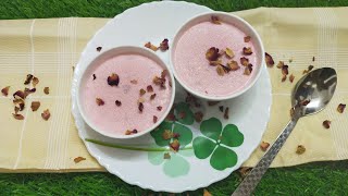 Gulkand Icecream  Icecream Recipe shorts [upl. by Neelhsa]