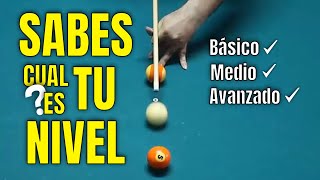 ¿CONOCES TU NIVEL EN POOL 10 Técnicas de Examen  Billiard Fanatic [upl. by Raffaj]