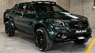 Mercedes X Class Racing Green Edition  Wild Pickup from Carlex Design [upl. by Iris]