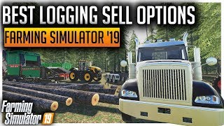 FS19 LOGGING ON quotGRIZZLY MOUNTAINquot MAP SEARCHING FOR THE BEST TIMBER  EP 1 [upl. by Eimmaj]