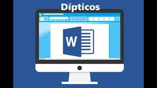 Díptico en word [upl. by Balling72]