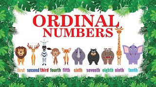 Ordinal Numbers  On Your Mark Get Set Go [upl. by Hcone]