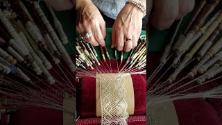 Intricate Lace Making  ViralHog [upl. by Htidirem]