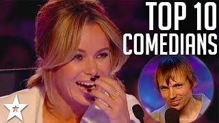 TOP 10 Funniest Comedians EVER on Britains Got Talent  Got Talent [upl. by Viridis139]