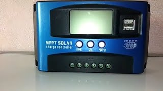 MPPT Solar Charge Controller Unboxing installation and Review [upl. by Inalawi]