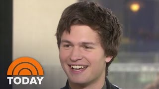 Ansel Elgort Jokes About Kissing Shailene Woodley  TODAY [upl. by Bannister]