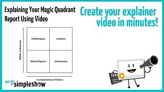 Explaining Your Magic Quadrant Report Using Video  mysimpleshow [upl. by Enirehtakyram]