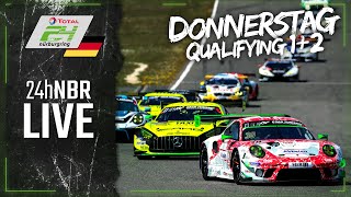 LIVE 🇩🇪 Qualifying 1 und Qualifying2  ADAC 24hRennen 2021 Nürburgring  Deutsch [upl. by Atileda]