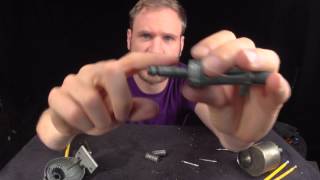 Taking apart a mechanical pencil sharpener [upl. by Bashemeth]