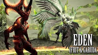 FFXIV OST Eden Ifrit amp Garuda Theme [upl. by Arvie]