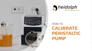 How to Calibrate the Peristaltic Pump [upl. by Isla584]