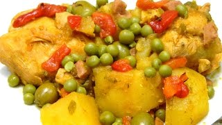 Fricase de Pollo or Chicken Fricassee Boricua Style [upl. by Fagen119]