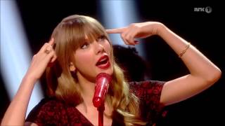 Taylor Swift  We Are Never Ever Getting Back Together  Live at Skavlan  1080p [upl. by Basham]