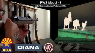 Diana RWS Model 48 Sidelever Airgun [upl. by Fredela794]