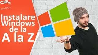 Cum sa instalezi Windows 10 PAS cu PAS  Tutorial CELro [upl. by Mok]