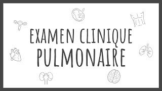 Sémiologie Générale  Examen Pulmonaire [upl. by Aulea]