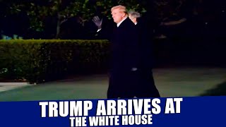 President Trump arrives at White House after visit to his property in MaraLago  USA I America [upl. by Iraam651]