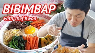 Korean Mixed Rice Bibimbap 비빔밥 [upl. by Akeme869]