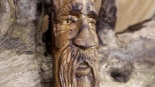 How to Carve a Wood Spirit  Full With Narration [upl. by Russon]