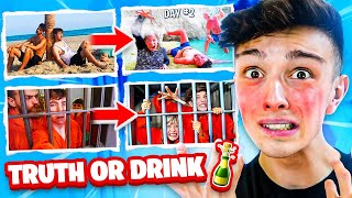 DOES MORGZ COPY MRBEAST  Truth or Drink Challenge [upl. by Nnylatsyrc490]