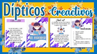 ✨Cómo hacer DIPTICOS en Word 💨💻 [upl. by Maximilian]