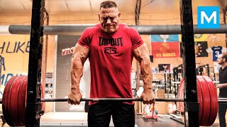 John Cena Strength Workout for WWE  Muscle Madness [upl. by Zipnick]