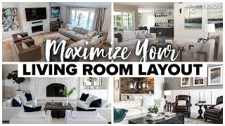 4 Furniture Ideas to Maximize Your Living Room Layout PRO SpacePlanning Tips [upl. by Ginnifer108]