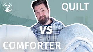 Quilt vs Comforter  Which Reigns Supreme [upl. by Suicul]