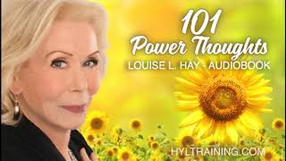 Affirmations Power Thoughts  Louise Hay [upl. by Atinwahs]