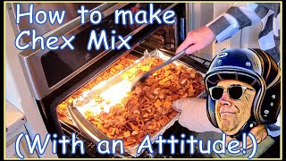 Chex Mix Recipe  THE BEST  Ingredients Listed in Description [upl. by Corette358]