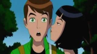 Ben and Julies First Kiss in Ben 10 Ultimate Alien [upl. by Akilegna]