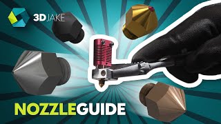 3D Printer Nozzle Guide  how to change it [upl. by Ainslee]