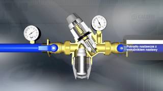 REGULATOR CIŚNIENIA WODY Z WSKAŹNIKIEM NASTAWY [upl. by Lynad532]