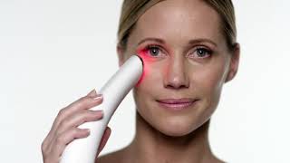 Facial Toning Therapy Red amp Blue LED Light Therapy Instructions [upl. by Dail]