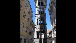 Elevador de Santa Justa  Santa Justa Lift  Lisboa  Lisbon Portugal [upl. by Adnicaj557]