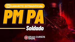 Concurso PM PA Soldado – Gabarito Extraoficial [upl. by Phenice768]