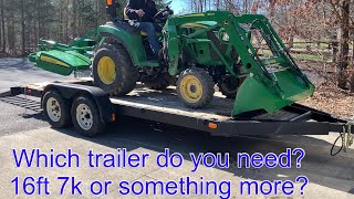 Assembling a HARBOR FREIGHT 4x8 heavy duty Folding trailer [upl. by Esinwahs]