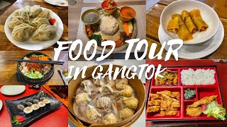 WHERE TO EAT IN MG MARG  GANGTOK FOOD TOUR  FOOD IN SIKKIM [upl. by Boyd378]