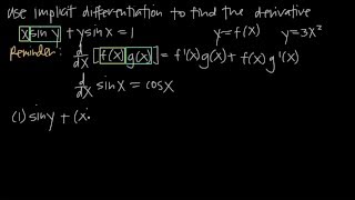 Implicit differentiation COMPLETELY EXPLAINED KristaKingMath [upl. by Notyrb170]