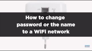 How to change the password to a WiFi repeater once configured 📶 Modify network name SSID [upl. by Ayotahc459]