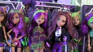 Monster High Clawdeen Wolf Collection Video [upl. by Kylynn]