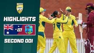 Australia v West Indies  Second ODI 202324 [upl. by Soane]