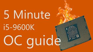 Complete i59600k Overclocking Guide [upl. by Lieno545]