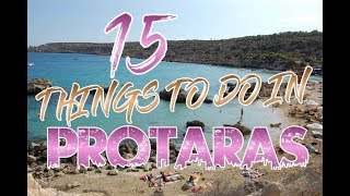 Top 15 Things To Do In Protaras Cyprus [upl. by La472]