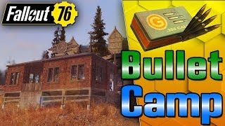 My Camp Makes Ammo amp Adhesive  Fallout 76 CAMP Building [upl. by Alwin]