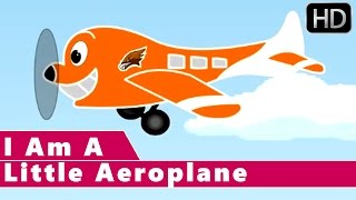 I Am A Little Aeroplane  Fun Rhymes for Children [upl. by Anitroc]