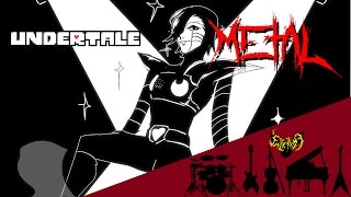 Undertale  Death by Glamour Mettaton EX 【Intense Symphonic Metal Cover】 [upl. by Ayor238]