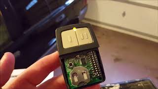 DIY How To Program a CLICKER UNIVERSAL Garage Door Opener [upl. by Naicad846]