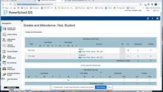 Powerschool Tutorial for Students [upl. by Hareehahs]